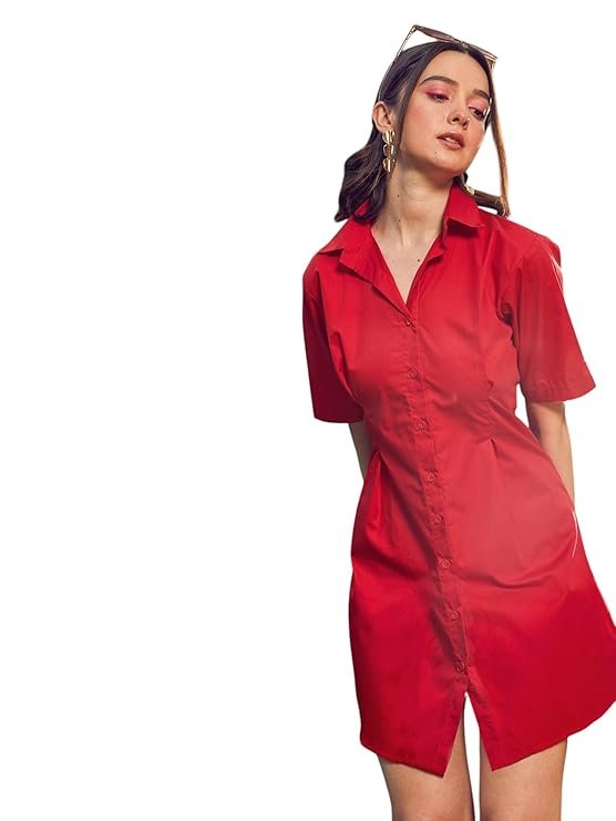 Sassafras Women Shirt Dress
